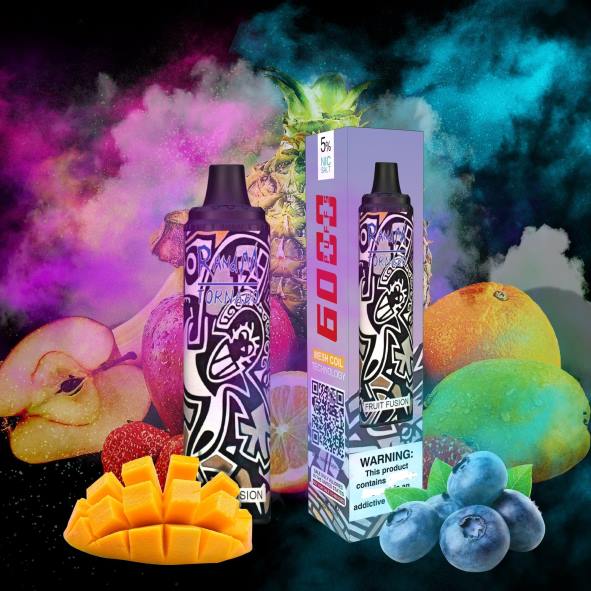 RandM Vape Wholesale | fusion de fruits RandM Tornado Dispositif de contrôle du flux d'air 6000, 1 pièce D8Z6286