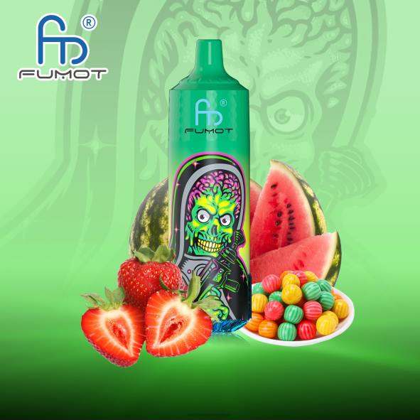 RandM Belgique | bubblegum fraise pastèque Fumot RandM Tornado Appareil de vape 9000 pro avec batterie et écran ejuice version 1 D8Z6201